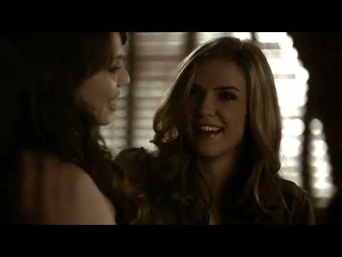 Damon, Kelly And Jenna Drink At The Grill - The Vampire Diaries 1x16 Scene