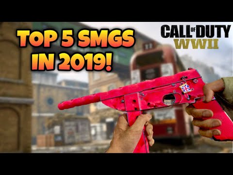 Top 5 SMGS in COD WW2 in 2019 (Call Of Duty WW2)