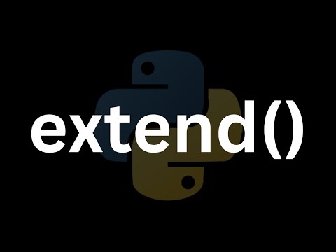 Python 65 Do Not Know Extend Keyword Shorts Python