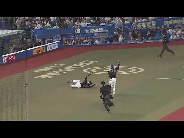 【12回裏】最後に魅せた!! バファローズ・宗佑磨 華麗な好プレーで試合を締める!!  2023年5月16日 千葉ロッテマリーンズ 対 オリックス・バファローズ