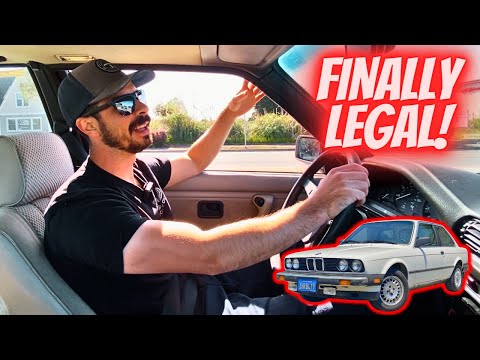 LEGAL After 5 Years OFF The Road! 1984 BMW E30 318i