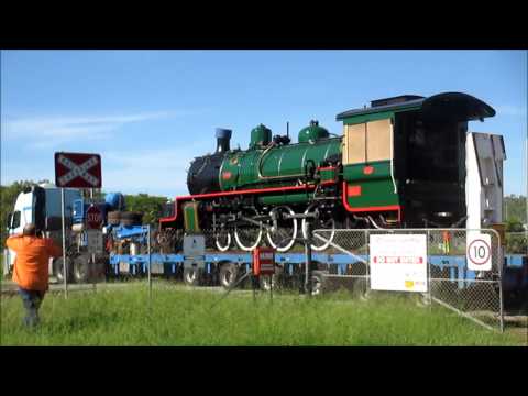 Australian Trains - 1089 comes to visit