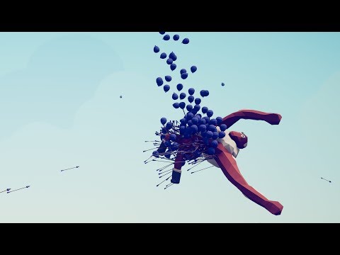 BALLOON ARCHERS vs GIANTS - Totally Accurate Battle Simulator TABS