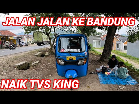 TRAVELING TO BANDUNG BY TVS KING