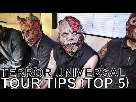 Terror Universal - TOUR TIPS (Top 5) Ep. 731