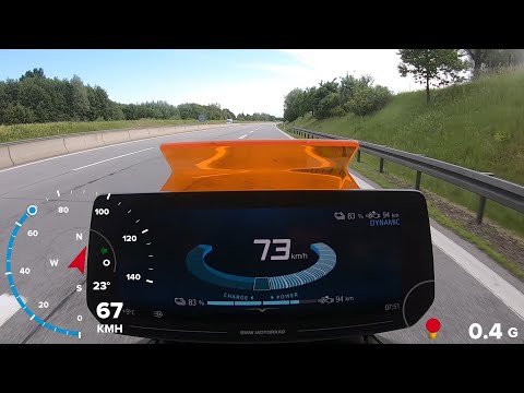 Thumbnail for BMW CE04 GPS Beschleunigung 0-Topspeed by BMW, video, vide