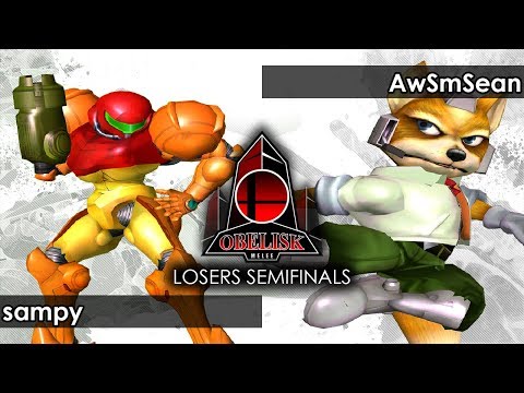 Melee: sampy (Samus) V AwSmSean (Fox) - Obelisk 114 Tournament SSBM