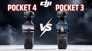 DJI Osmo Pocket 4 vs DJI Osmo Pocket 3 - Worth The Upgrade!?