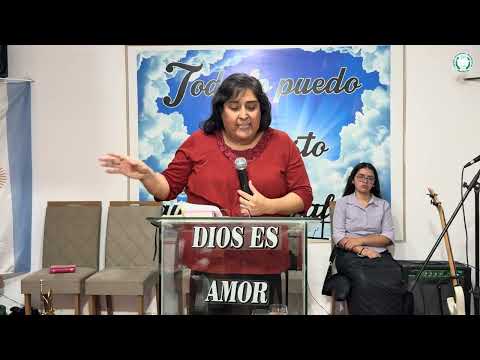 Predicación: Pastora Glady Marifil Localidad de 25 de Mayo La Pampa, Vigilia IEPA Sargento Vidal R.N