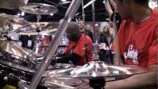 Soultone Cymbals - Eddie Heyward & Punky at NAMM 2010