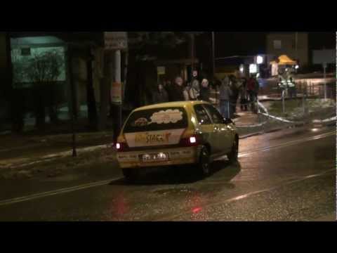 Smyka Rafał / Turek Anna - Renault Clio PANMAR GRAND PRIX Krosno 16-12-2012