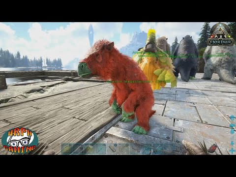 [E110] Megatherium Taming and Another Max Level Ravager  - Fjordur - Ark Survival Evolved, Xbox One