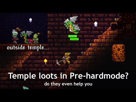Can you get OP jungle temple items in pre-hardmode?... ─ Terraria