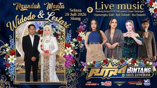 Download lagu LIVE PUTRA BINTANG // WEDDING WIDODO & LESTARI // ARTOMORO HD - AMELIA AUDIO / KD.AMPO  28 JULI 2026 mp3
