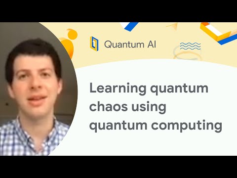 Quantum learning for quantum chaos