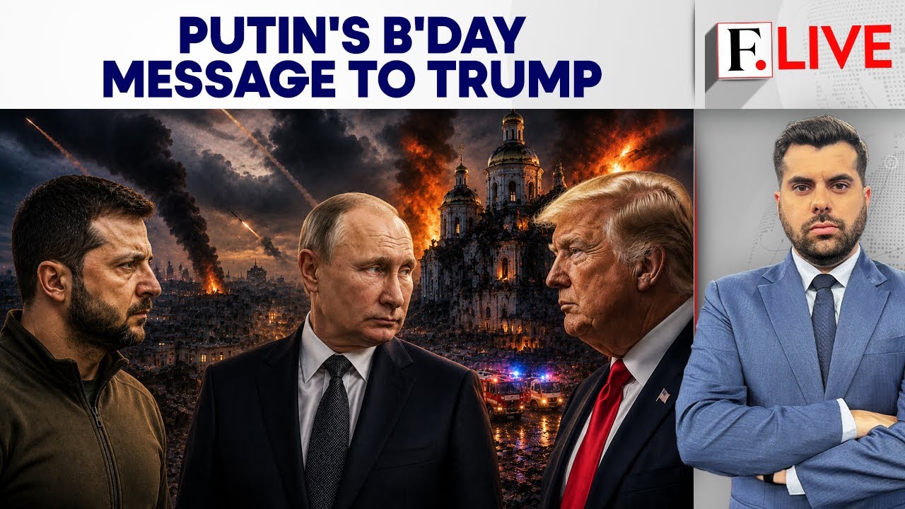 Trump Speaks With Putin & Zelensky; Russia Strikes Historic Kyiv Cathedral | Firstpost Live