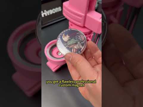 Make Custom Fridge Magnets in Seconds