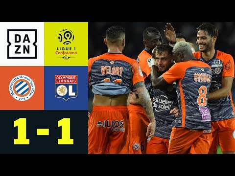 Ruben Aguilar-Traumtor sichert Punkt für Montpellier: Montpellier - Lyon 1:1 | Ligue 1 | Highlights