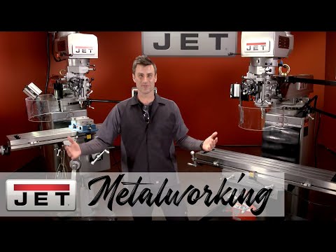 JET Metalworking Vertical Milling Machines Demo