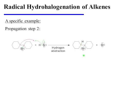 Radical Hydrohalogenation of Alkenes