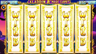 BIG WIN 🔥 Aladdin & The Magic Carpet Slot 🎰 Epic Wins on Synot!