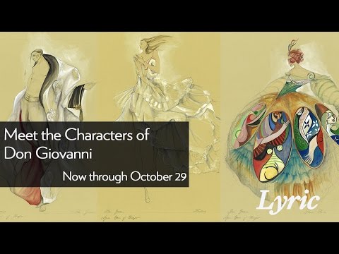 Meet the Characters of DON GIOVANNI