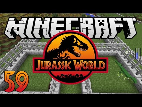 Minecraft: Jurassic World - Ep. 59 - " Every DINOSAUR! " (Rexxit Modpack)