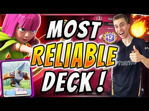 MY FAVORITE DECK IN CLASH ROYALE! 2.9 Xbow Deck!