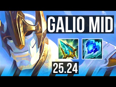 GALIO vs IRELIA (MID) | EUW Master | 25.24