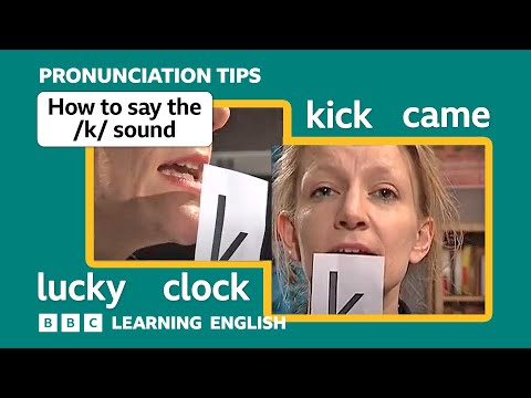 👄 Voiceless consonant /k/ in 'came', 'lucky' and 'sick' - English Pronunciation Tips