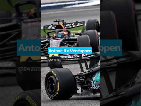 Antonelli x Verstappen em Sepang - luta pela liderança entre Mercedes e Red Bull #f1 #shorts
