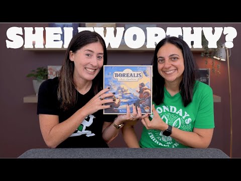Borealis ~ we were not prepared for how crunchy this puzzle is!! ? | A Quick(ish) Board Game Review