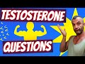 Testosterone questions - Fat loss & Natty test levels?