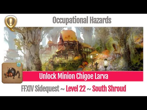 FFXIV Unlock Minion Chigoe Larva - Occupational Hazards - A Realm Reborn