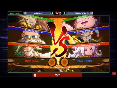 BnB 22 GRAND FINALS - Pigsad95 Vs. KELSO2TIMES Dragon Ball FighterZ