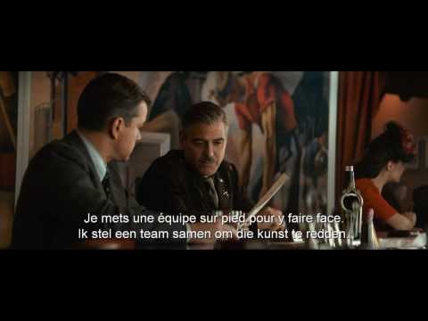 The Monuments Men - Official Trailer NL/FR [HD]