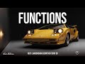 1987 Lamborghini Countach 5000 QV Functions