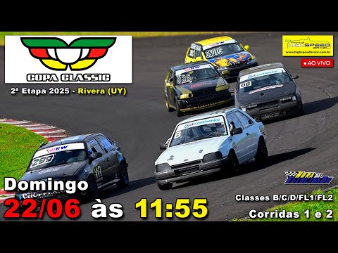 🔴 COPA CLASSIC - B/C/FL1/FL2 | Corridas 1 e 2 | 2ª Etapa 2025 | Copa das Nações | Rivera (UY)