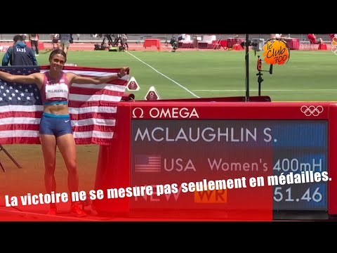 Sydney, championne du 400 m haies, sombre après une deuxième place.