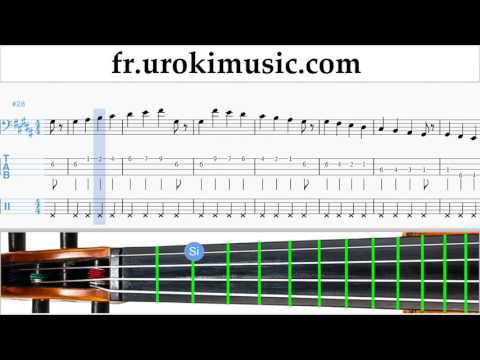 Cours de Violoncelle Maître Gims - Tout donner Tuto Partitions Partie#1 um-a829