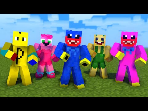 MONSTER SCHOOL : POPPY PLAYTIME FAMILY DANCE JOANA MEME - MINECRAFT ANIMATION