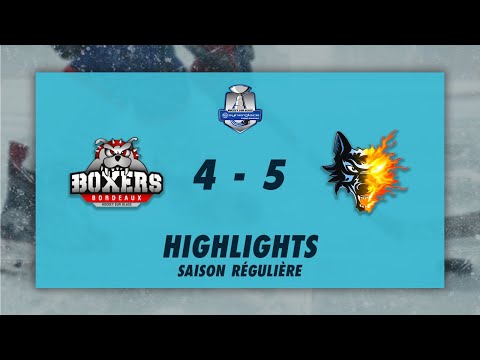 Boxers de Bordeaux 4-5 Brûleurs de loups - Highlights - Synerglace Ligue Magnus 2022/23