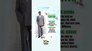 Cleveland Fenton | Funeral Service Announcement #obituariesjm #jamaica #jm