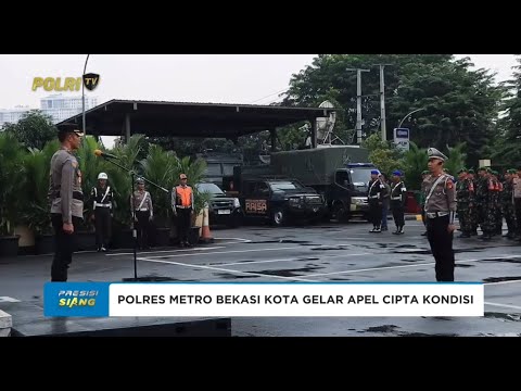 APEL CIPTA KONDISI JELANG RAMADAN POLRES METRO BEKASI KOTA