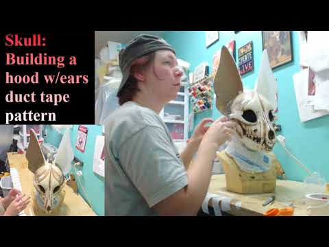 Networ - Skull hood laying cling wrap 4, 1/3