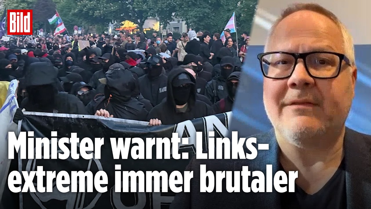 Linksextremismus eskaliert: NRW-Lagebild warnt vor Schwelle zum Terror | Vertraulich Clips