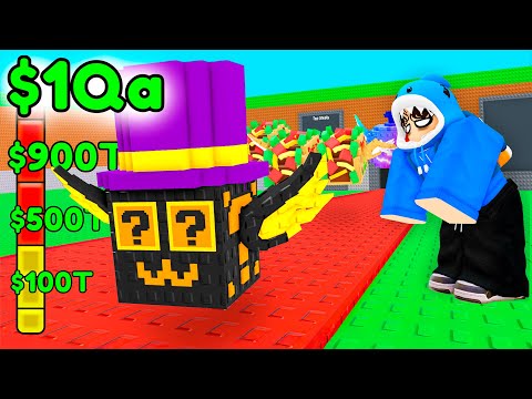 DO $0 A $1 QUADRILHÃO APENAS COM LUCKY BLOCKS NO ROUBE UM BRAINROT