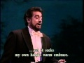 "Amor ti vieta" from Act II of Giordano's Fedora (Placido Domingo)