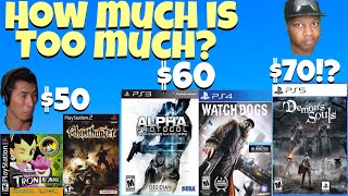 Retail game prices on the rise? How much is too much?