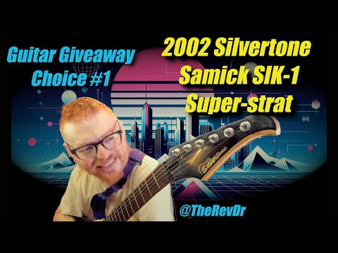 Samick Silvertone SIK1 Superstrat 2002 - Metallic Purple image 9